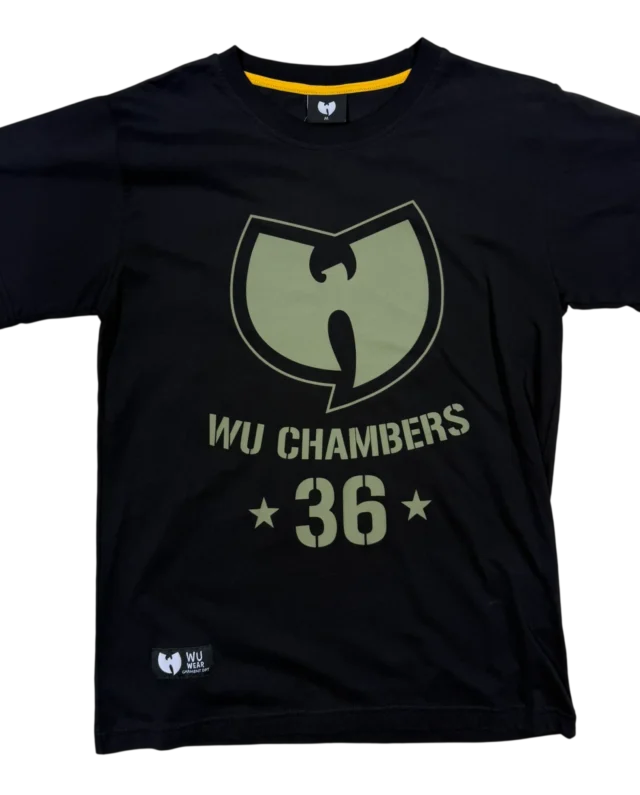 Wu Wear Wu champers 36 T-shirt black - Wu Wear