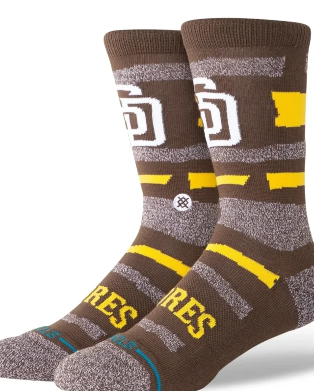 Stance x MLB Squeeze San Diego Padres Brown A555A25SQS-BRN - STANCE