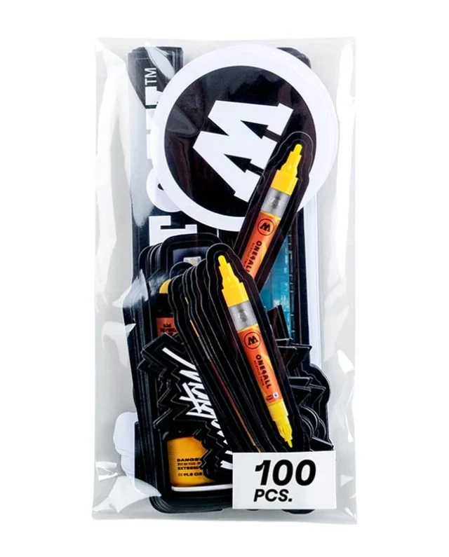 Molotow Sticker “Hello my paint is” Sticker Set - Molotow