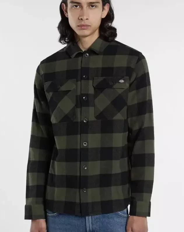 DICKIES SACRAMENTO SHIRT DEEP DEPTHS DK0A4XDZL951 - DICKIES