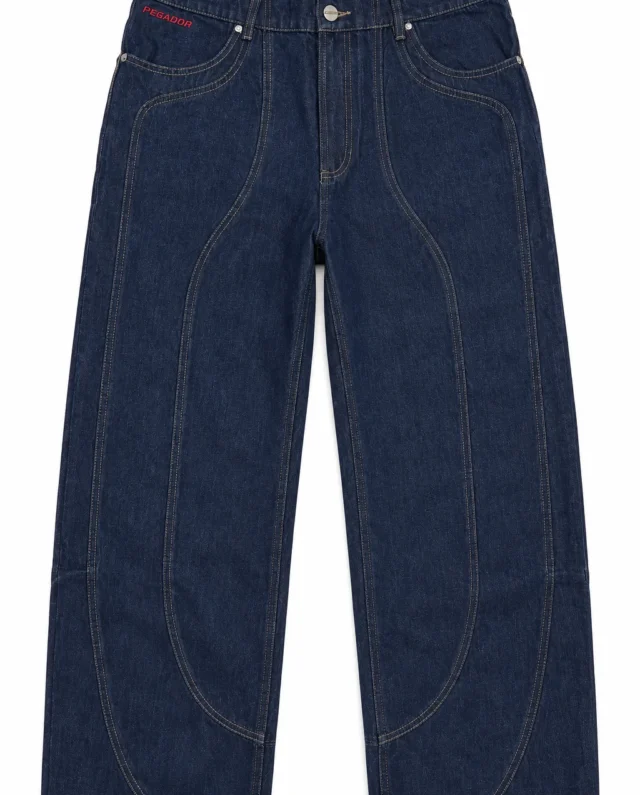 PEGADOR NICOLOSI LOOSE JEANS RAW BLUE PGDR-307328-513 - PEGADOR